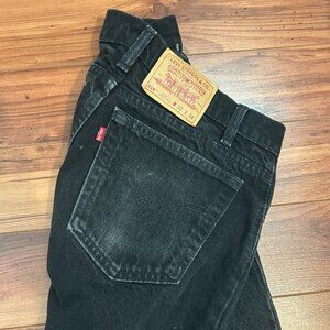 Men's black Levi's